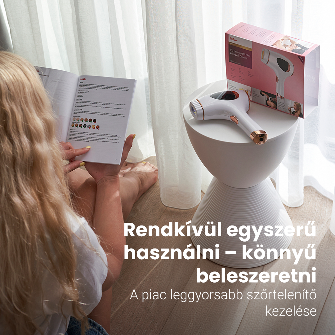 „Hilda” IPL fotoepilátor + „Hummi” hajszárító