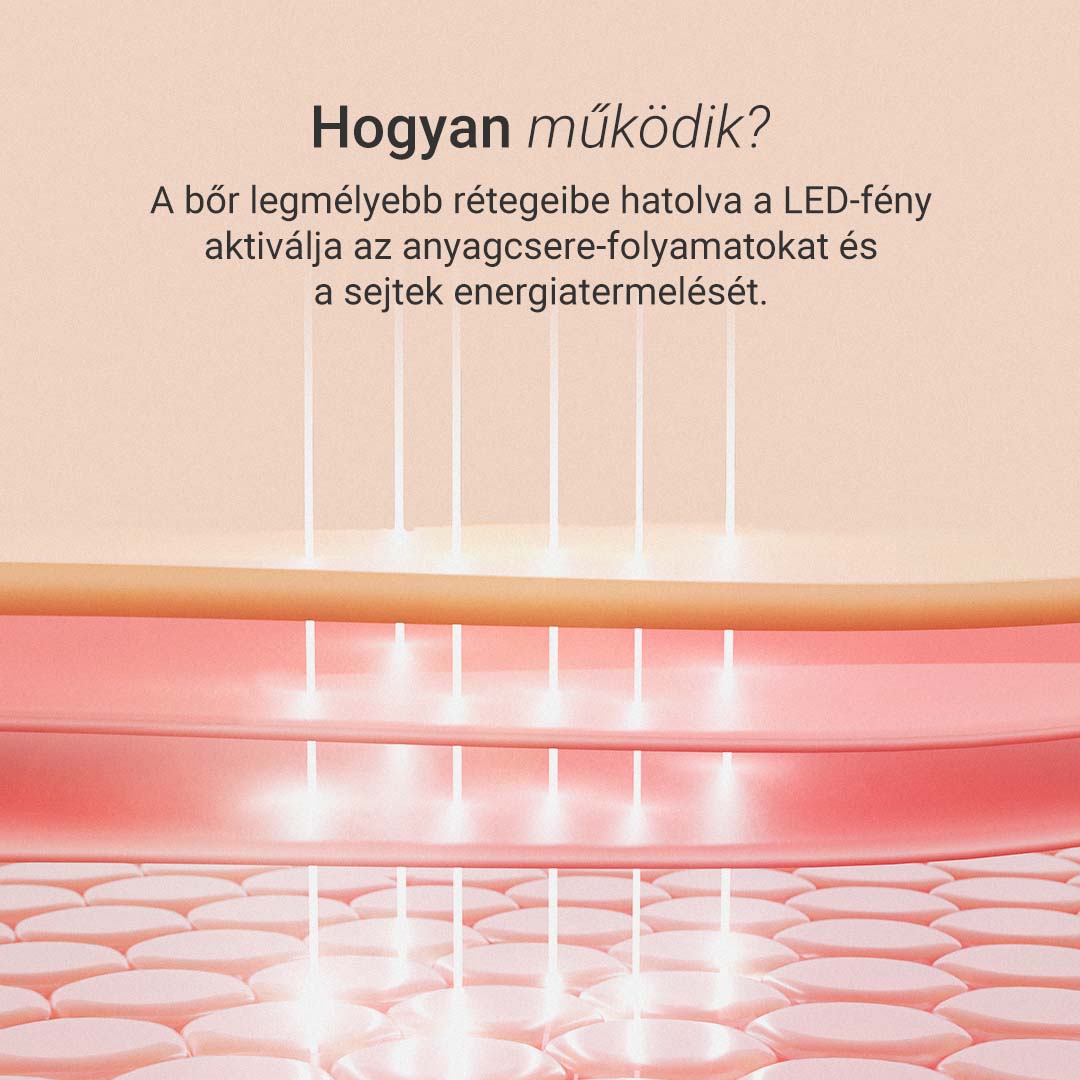 „Hilda” IPL fotoepilátor + „Lumi” fényterápiás maszk
